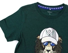 Name It t-shirt forest biome print